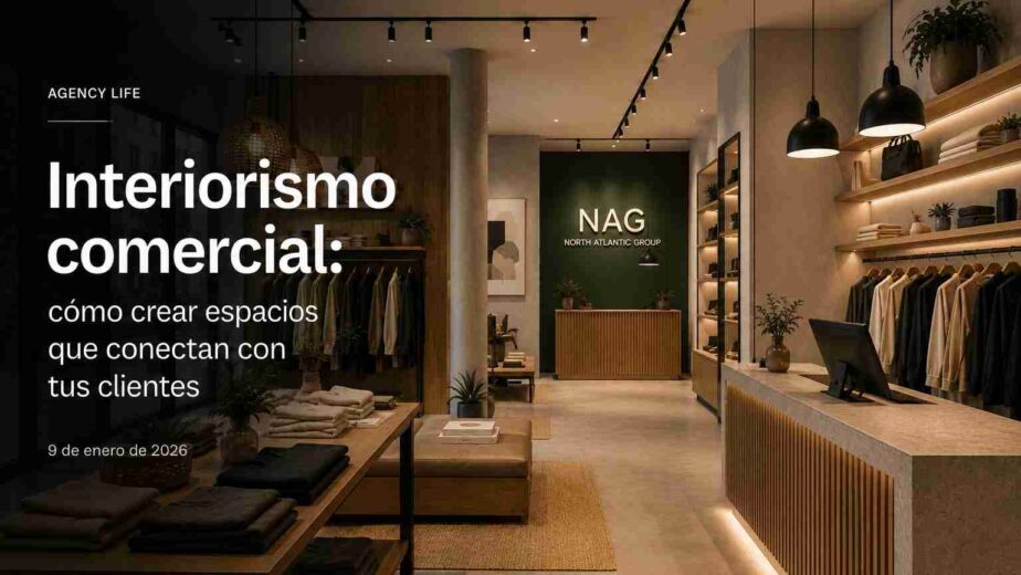 Interiorismo comercial moderno diseñado para conectar la marca con sus clientes